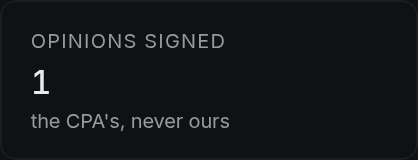 Opinions signed