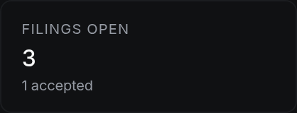 Filings open