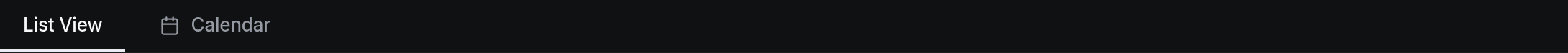 List View