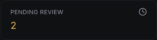 Pending review