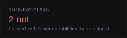 Running clean