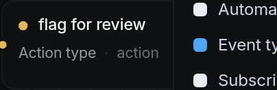 flag for review