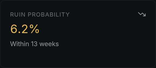 Ruin probability