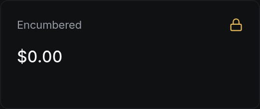 Encumbered
