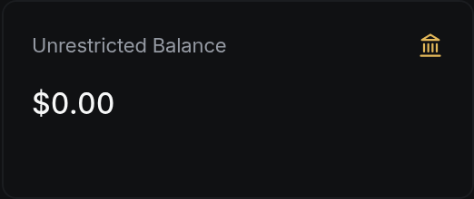 Unrestricted Balance