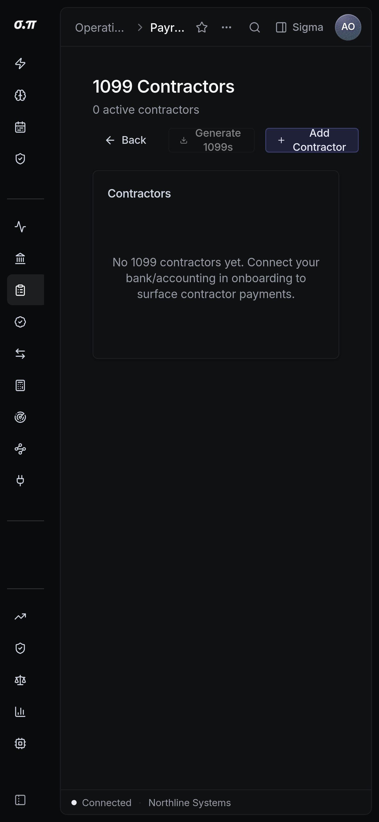 Contractors on iPhone 15 Pro Max
