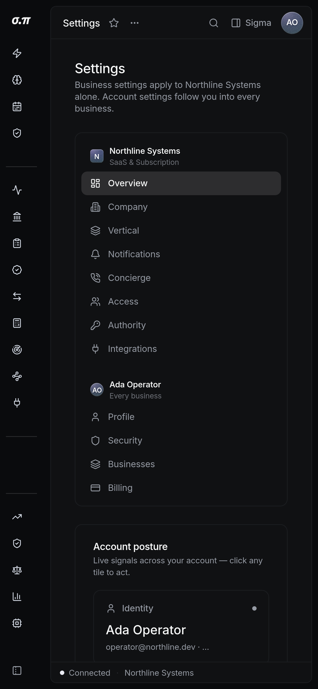 Settings on iPhone 15 Pro Max