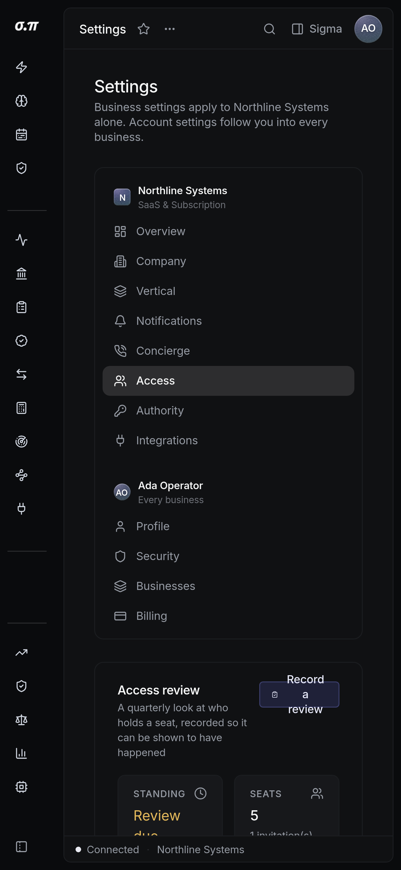 Access on iPhone 15 Pro Max