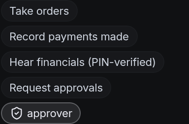 Take orders