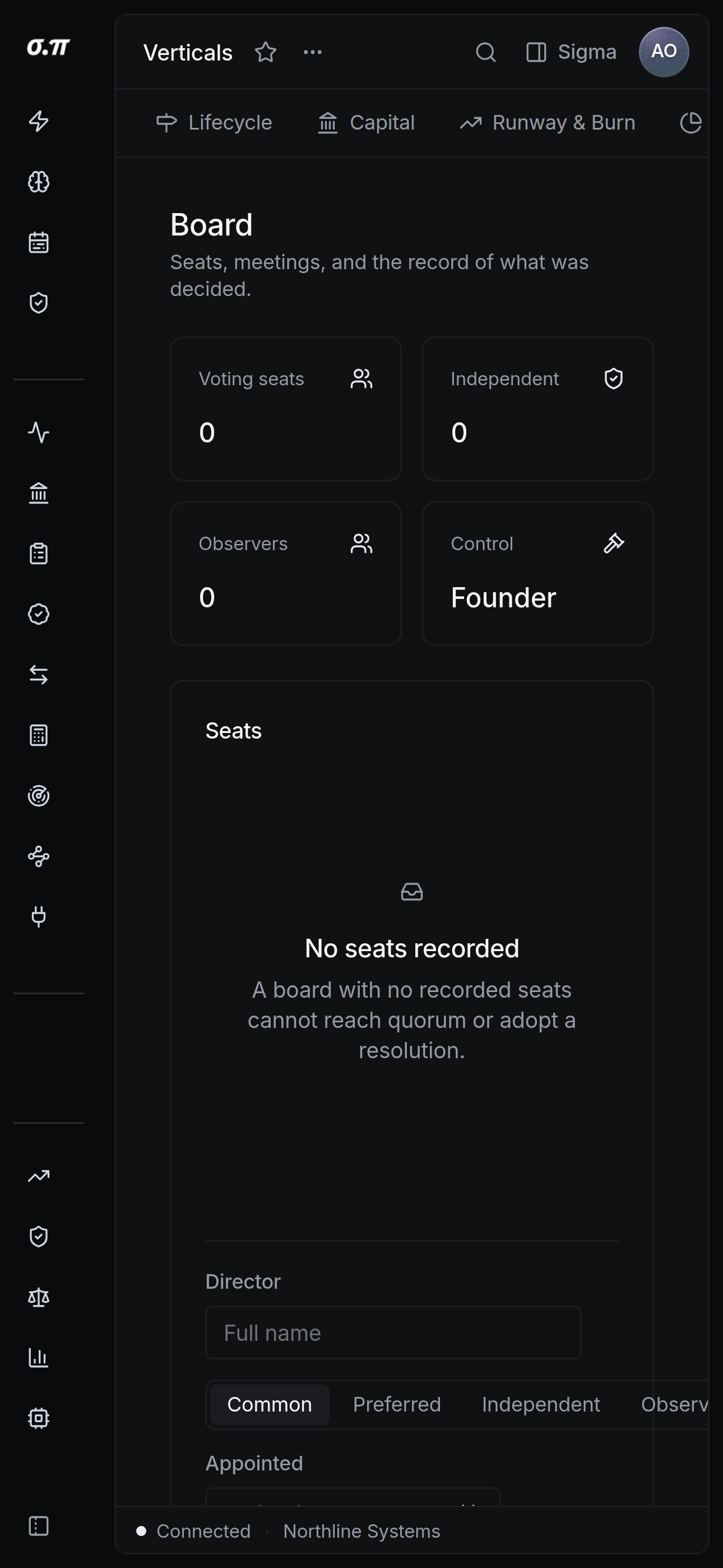 Board and governance on iPhone 15 Pro Max