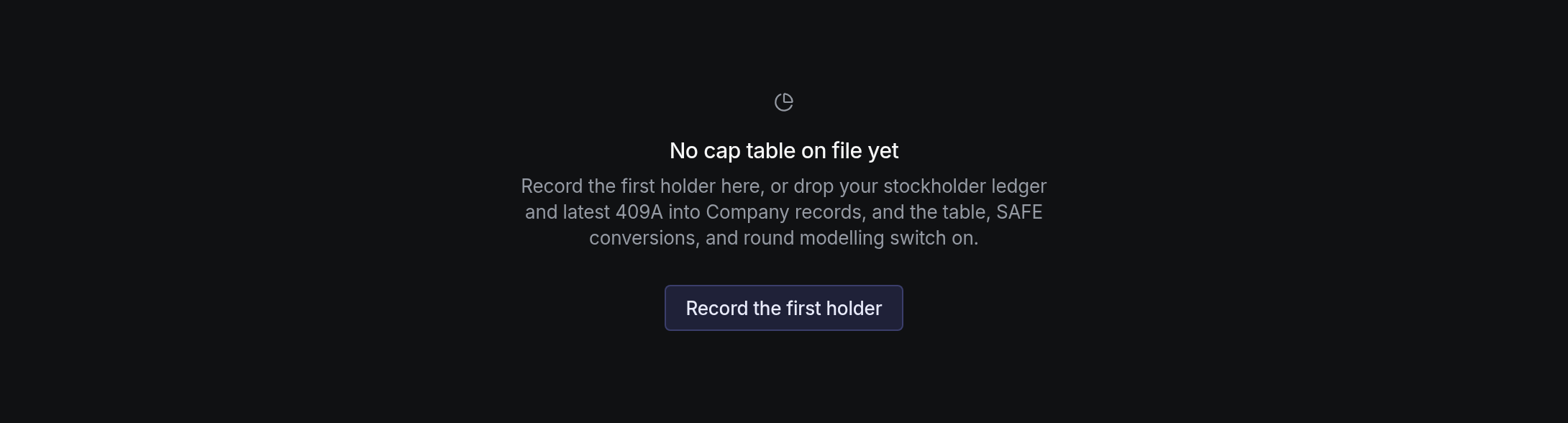 No cap table on file yet