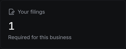 Your filings